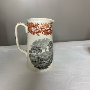 Antique copeland pitcher